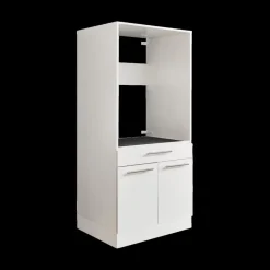 Wasruimte & Opbergkasten|Ygo Wasruimteset LAUNDRY: Wasmachinekast laag X2 + Opzetkast breed X2 + Linnenkast + Opzetkast smal