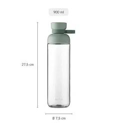 Lunchboxes & Drinkbussen|To Go|Ygo Waterfles VITA 900ml Nordic Black