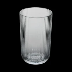 Glazen|Ygo Waterglas EMMA 43cl Ribbel Grijs
