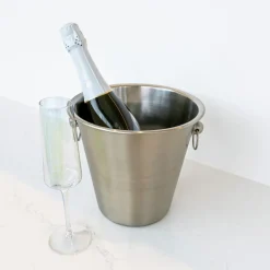 Aperitief & Wijn|Ygo Wijnkoeler PEARLIO Schuin Brushed Goud