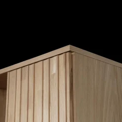 Bergkasten|Ygo Woood Bergkast GRAVURE Naturel Eiken B60