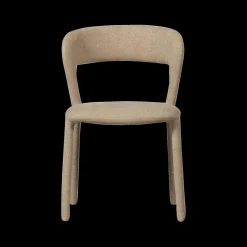 Stoelen|Ygo Woood Stoel NOBLE Stof Zand