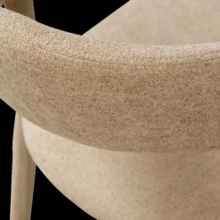 Stoelen|Ygo Woood Stoel NOBLE Stof Zand