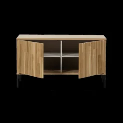 Tv-Meubelen|Ygo Woood TV-Meubel GRAVURE Naturel Eiken B100