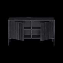 Tv-Meubelen|Ygo Woood TV-meubel GRAVURE Zwart B100