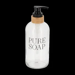 Wastafelaccessoires|Ygo Zeepdispenser PURE SOAP Glas 550ml
