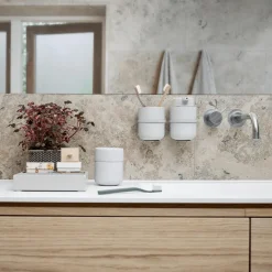 Wastafelaccessoires|Ygo Zeeppomp UME 25cl Soft Grey