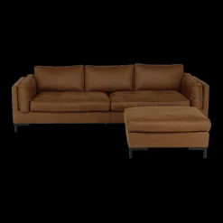 Zitbanken|Ygo 4-zit AXEL Liberty 604 - Cognac