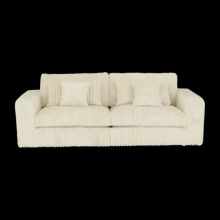 Zitbanken|Ygo 3-zit PROSPERO Rib Ecru B248