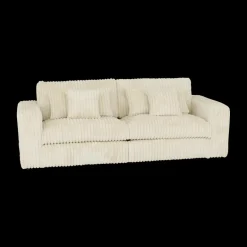 Zitbanken|Ygo 3-zit PROSPERO Rib Ecru B248